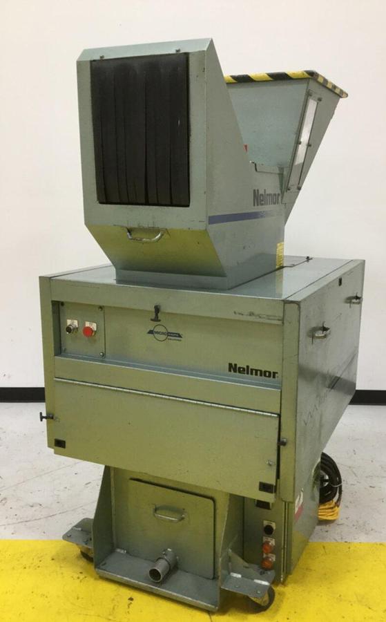 Used NELMOR 5 HP Grinder Granulator RG1012P1 USED