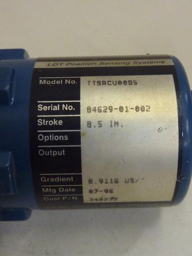 Used TEMPOSONICS INC LDT Position Sensing Systems TTSRCU0085 #66959