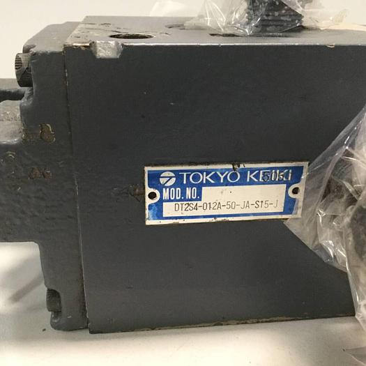 Used TOKYO KEIKI Valve DT2S4-012A-50-JA-S15-J #98166