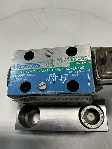 Used VICKERS DG4V-3S-2AL-M-U-HL7-60-EN490