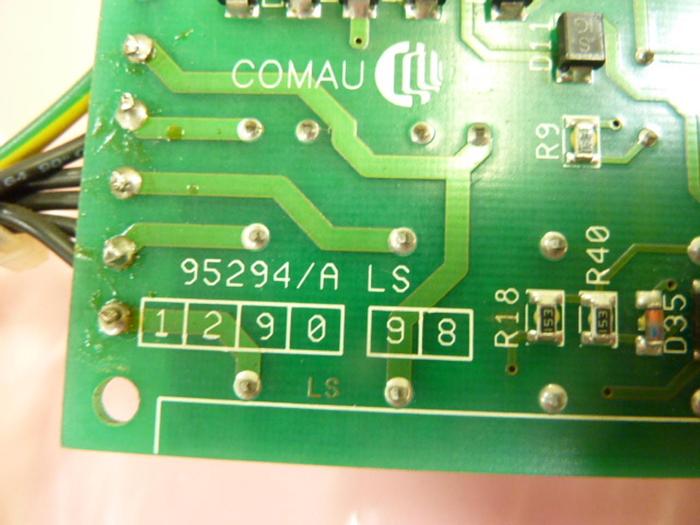 Used COMAU Circuit Board 95294/A #43684