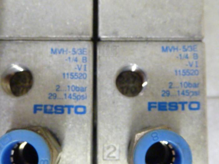 Used FESTO Control Block / Valve Terminal IFB8-02 #52706