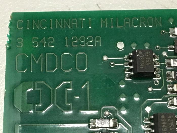 Used CINCINNATI MILACRON Circuit Board 3-542-1292A / BRACKET Used