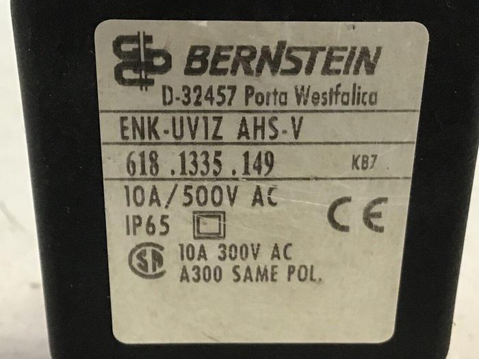 Used BERNSTEIN Limit Switch ENK-UV1Z AHS-V Used