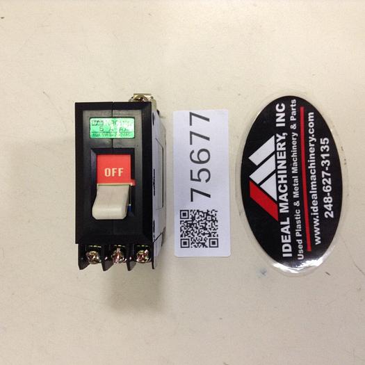 Used IDEC 5 Amp Circuit Breaker NRC111L/5A-AA #75677