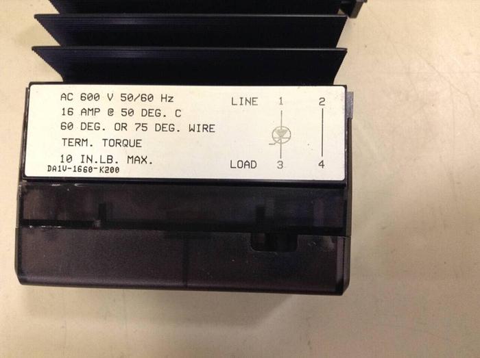 Used WATLOW Din-A-Mite Power Controller DA1V-1660-K200 #68416
