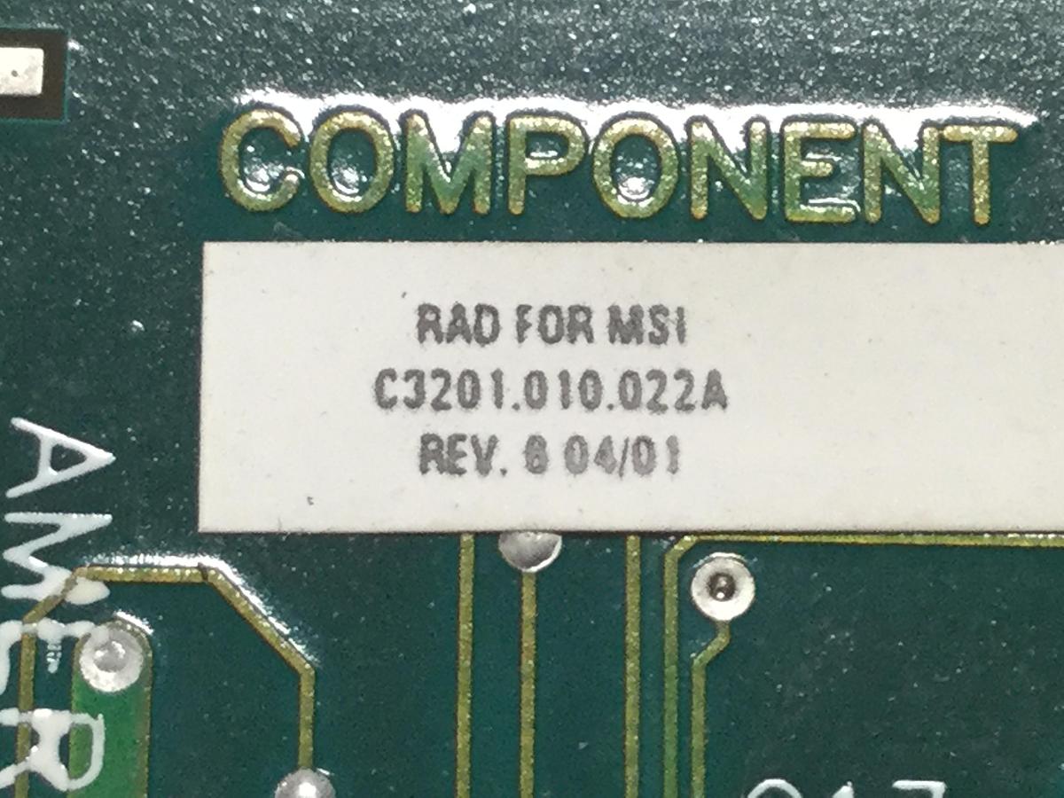 Used AMERICAN MSI Circuit Board C3201.010.022A Used