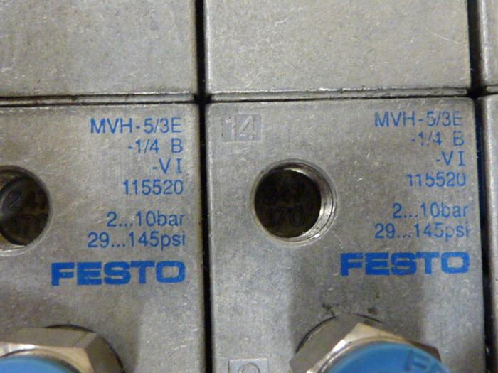 Used FESTO Control Block / Valve Terminal IFB8-02 #52802
