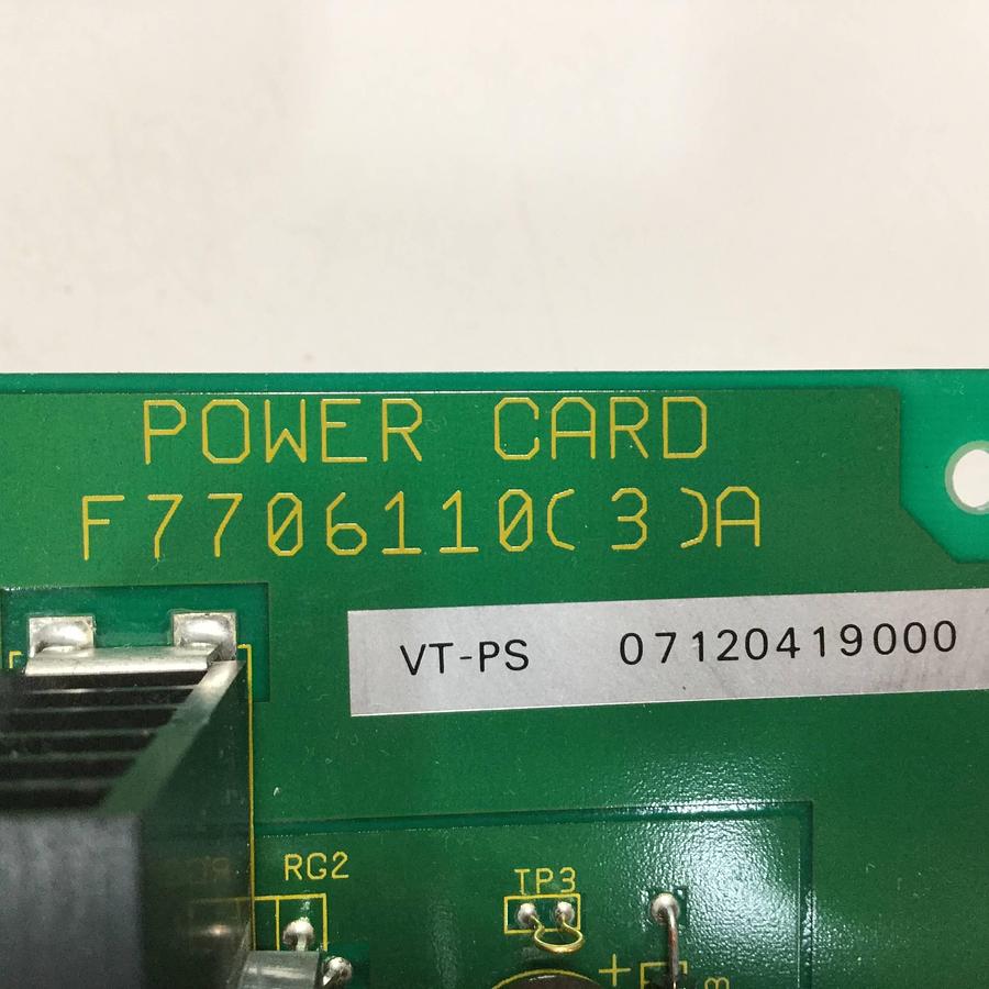 Used FUJI ELECTRIC Power Circuit Board F7706110(3)A Used