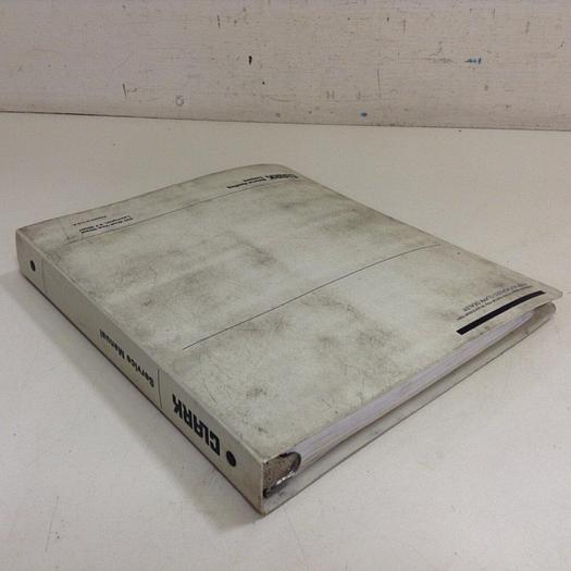 Used CLARK EQUIPMENT Service Manual SM548 #70916