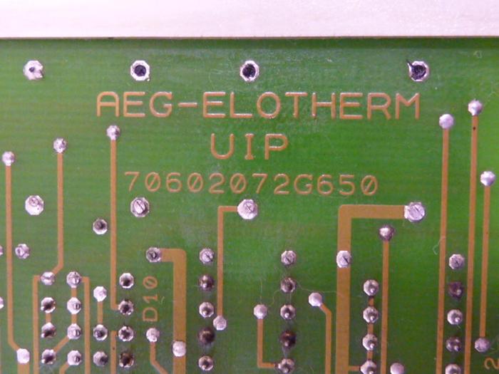 Used AEG Slot Card 70602072G600 #53411