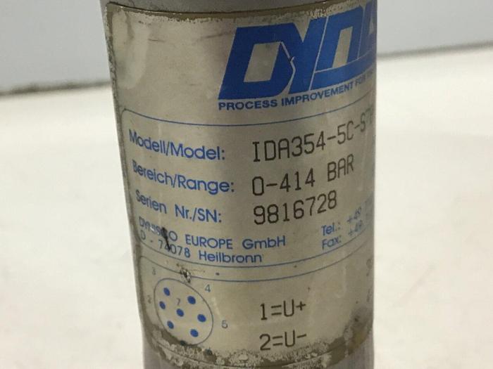 Used DYNISCO Pressure Sensor IDA354-5C-S78B USED