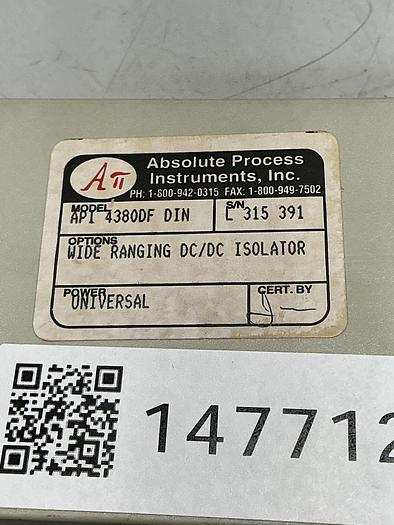 Used API API 4380DF DIN