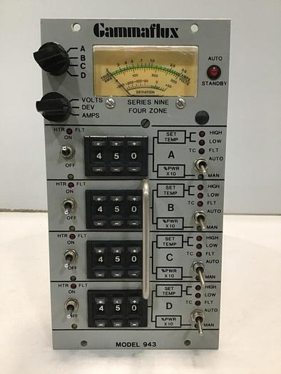 Used GAMMAFLUX Husky Temperature Control 943 #112588