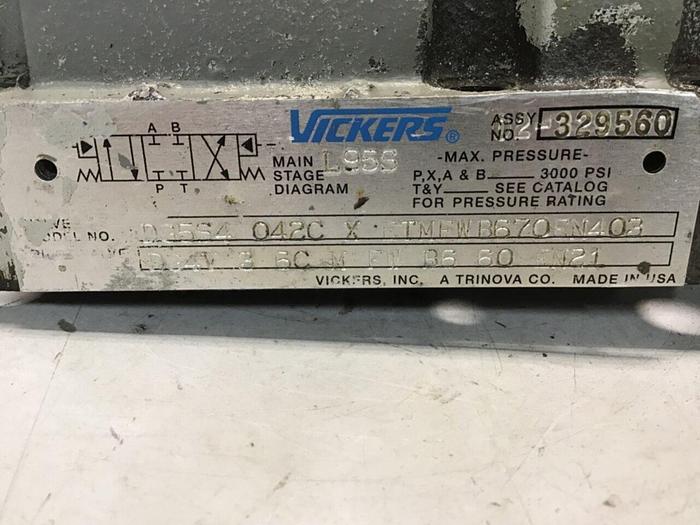 Used VICKERS Valve DG4V36CMFWB660EN21 #138825