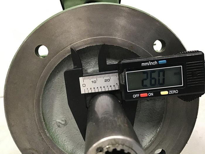 Used HITACHI 3 Phase Induction Motor VTFO-K 4P #125299