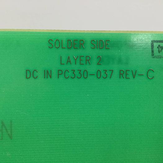 Used VAN DORN DC Input Board 330037 PC330-037 Used