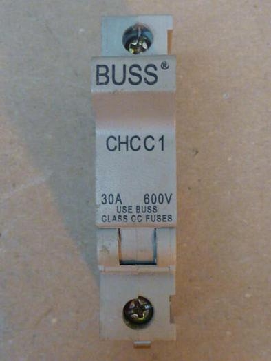 Used BUSS AUTOMATION 30 Amp Fuse Block CHCC1 #35257