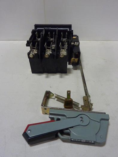 Used ALLEN BRADLEY 30 Amp Disconnect Switch 1494V-DS30 SER A #57408