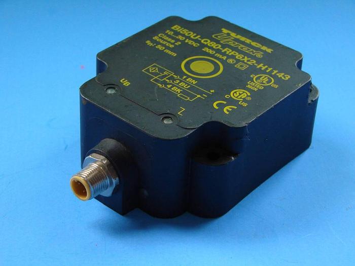 Used TURCK ELEKTRONIK Sensor BI50U-Q80-RP6X2-H1143 #8671