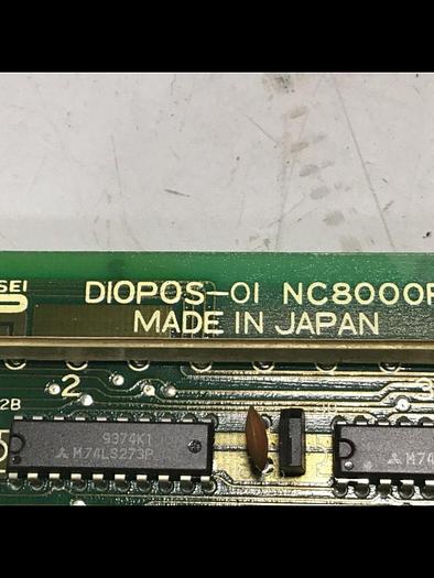 Used NISSEI Circuit Board DIOPOS-OI 2TP-OB126 #129761