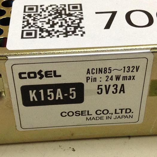 Used COSEL / Elco Power Supply K15A-5 #70033