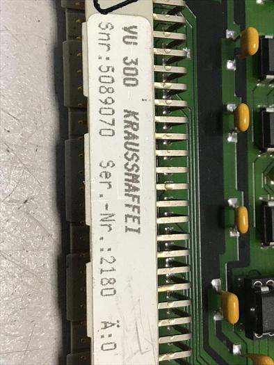Used KRAUSS MAFFEI Circuit Board AE1RBS VU300 #120215