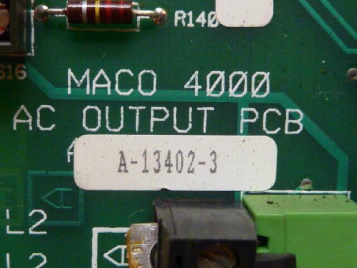 Used BARBER COLMAN AC Output Circuit Board A-13402-3 Used