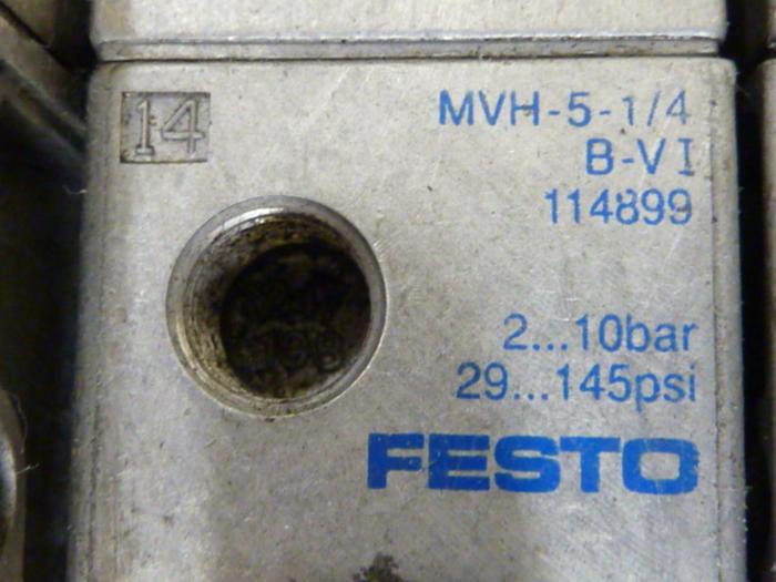 Used FESTO Control Block / Valve Terminal IFB8-02 #52841