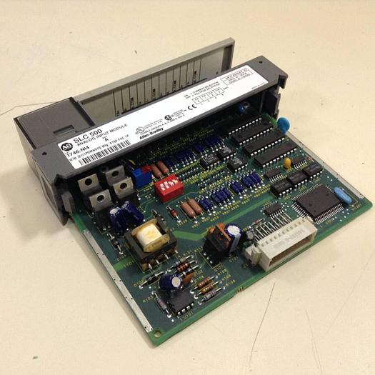 Used ALLEN BRADLEY Analog Input Module 1746-NI4 SER A #87112
