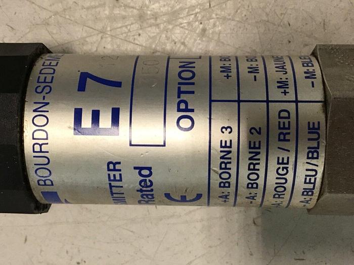 Used BOURDON SEDEME Transmitter E7 12 #134254