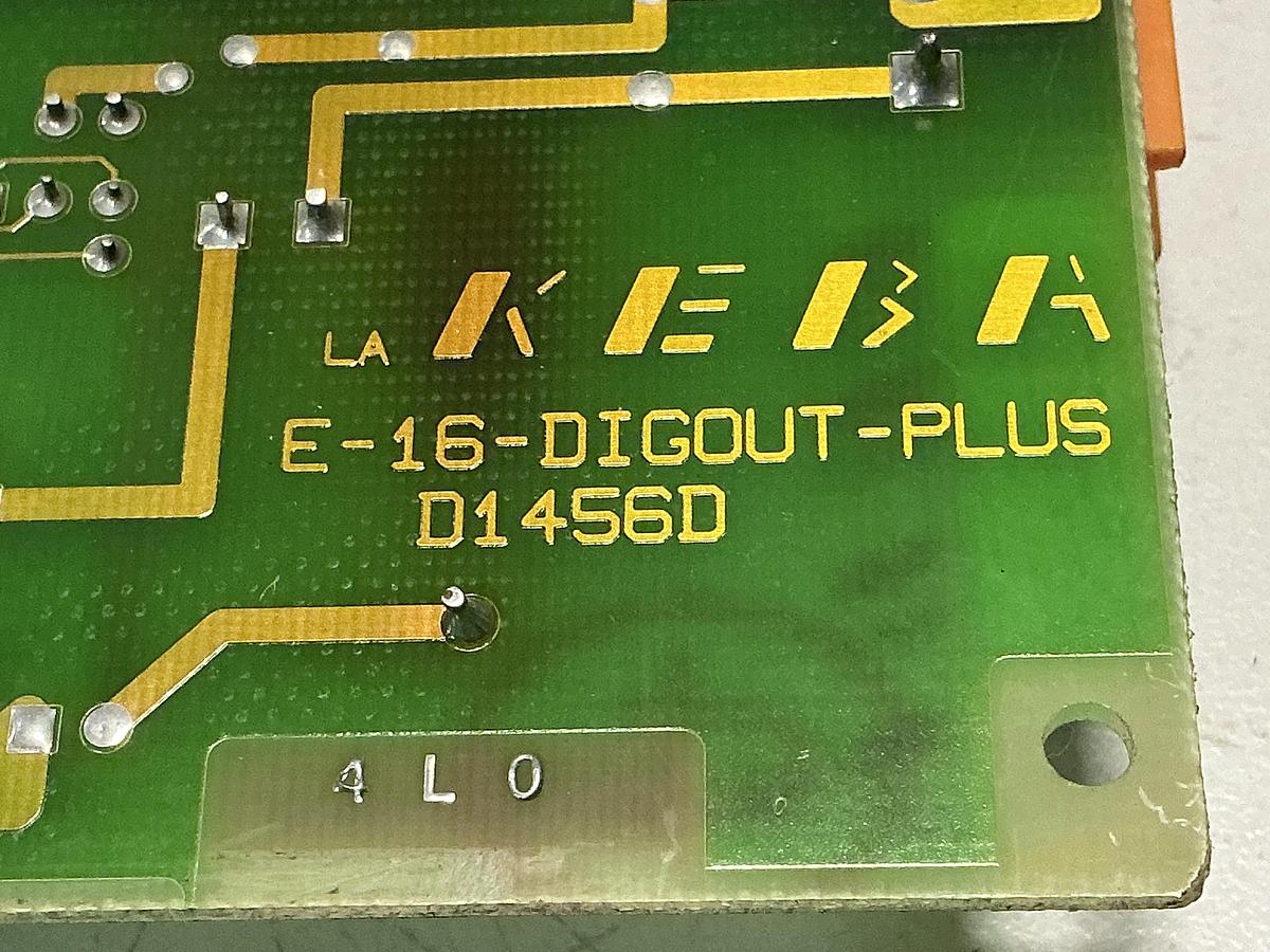 Used KEBA D1456D E-16-DIGOUT-PLUS