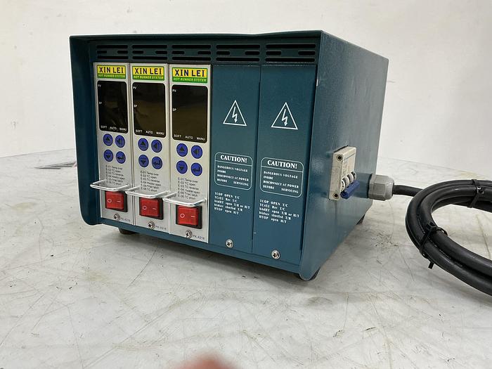 Used METAL FABRICATOR 3 ZONE HOT RUNNER