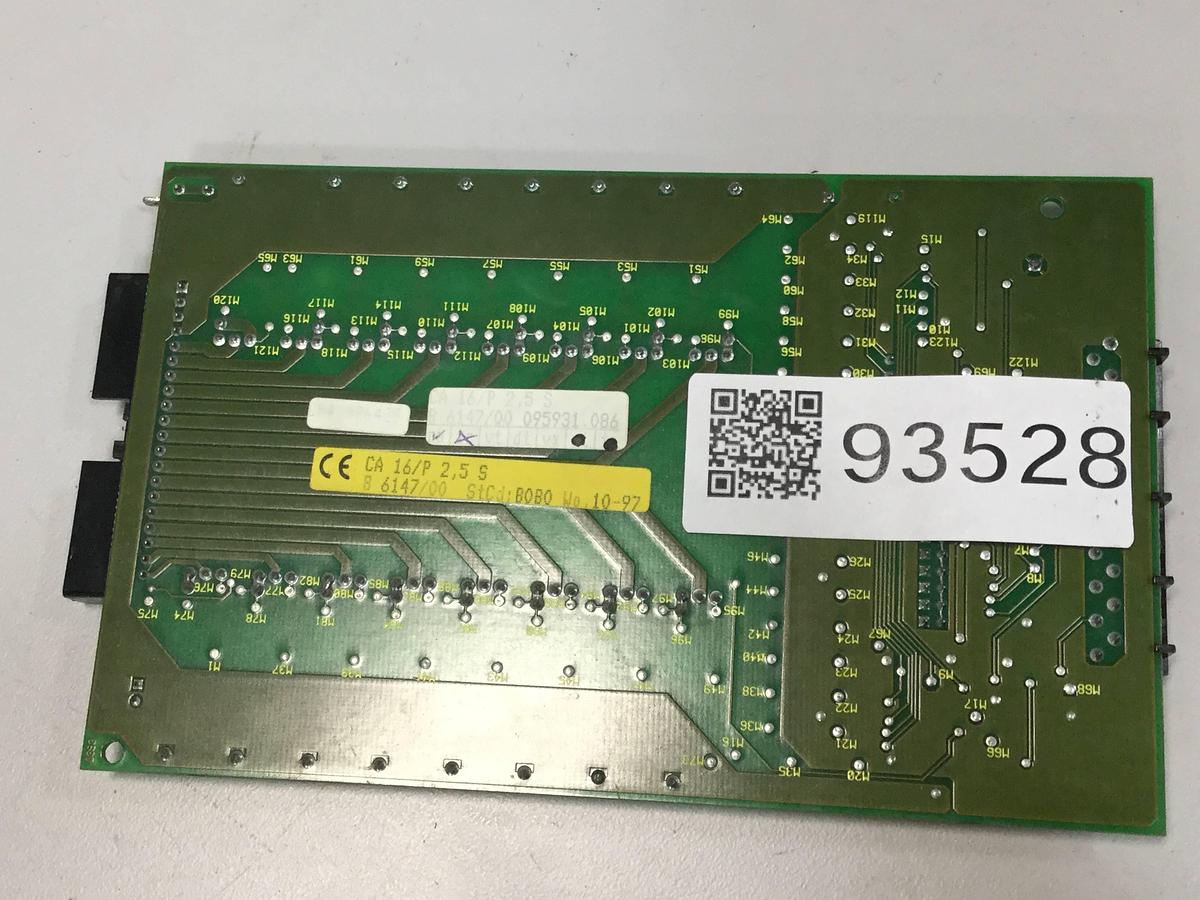 Used BACHMANN ELECTRONIC Output Card CA16/P2.5S  E06149/00 USED