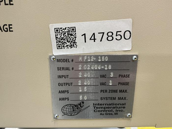 Used IDEAL MACHINERY MF12-150 transformer package