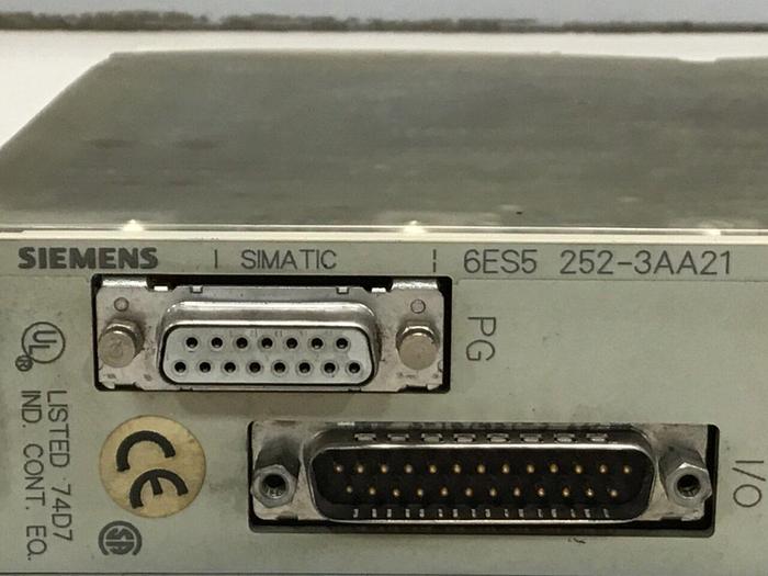 Used SIEMENS ANALOG I/O Module 6ES5 252-3AA21 Used