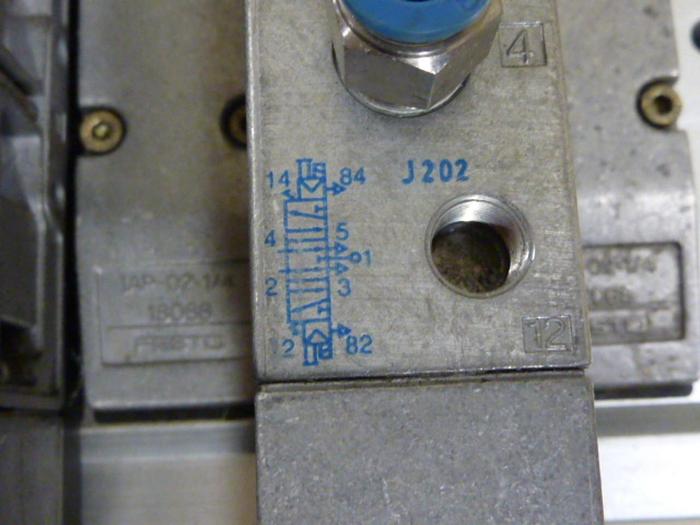 Used FESTO Control Block / Valve Terminal IFB8-02 #52811