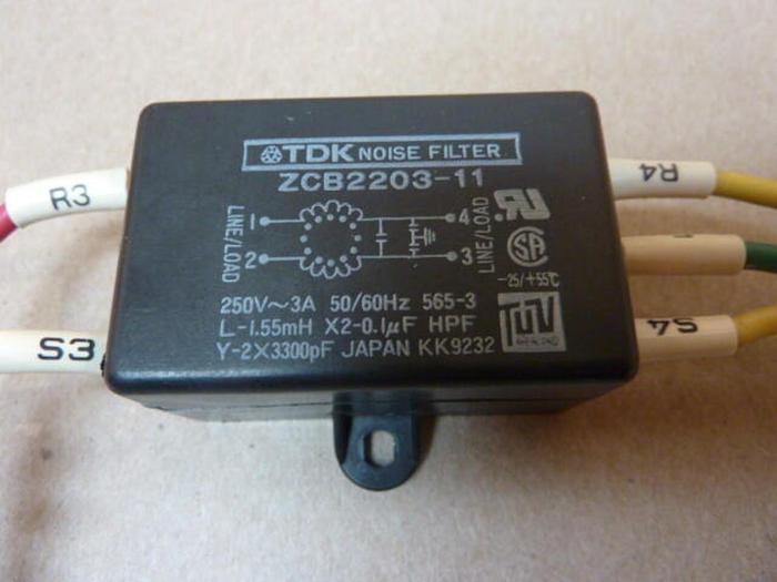 Used TDK Noise Filter ZCB2203-11 #37798