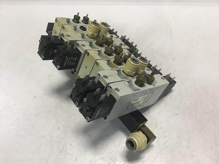 Used NUMATICS Solenoid Block L22BB752B000061 #124756