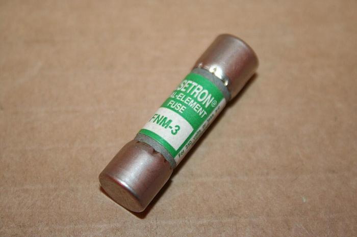 Used FUSETRON 3 Amp Fuse FNM-3 Used