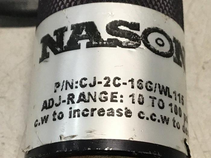 Used NASON Pressure Transducer CJ-2C-16G/WL115 #133925