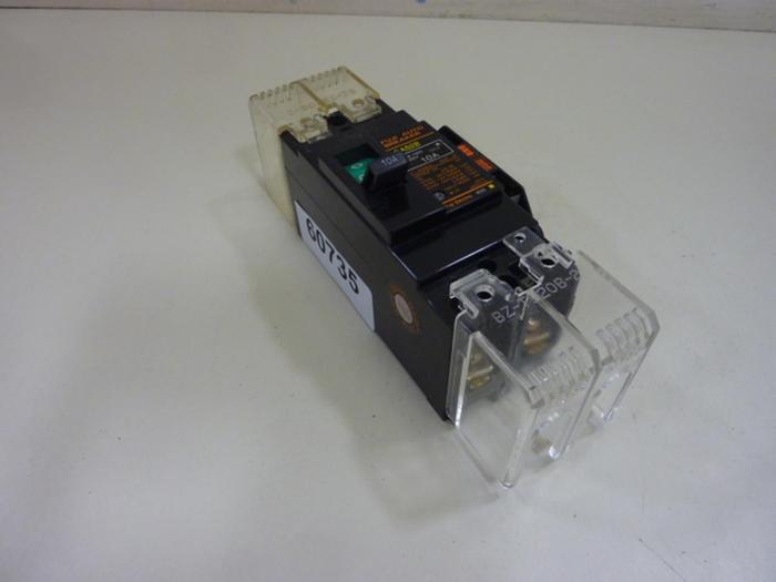 Used FUJI ELECTRIC 10 Amp Auto Circuit Breaker SA52B-10 #73801