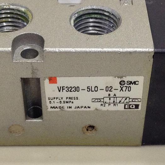 Used SMC Solenoid Valve VF3230-5LO-02-X70 #88164