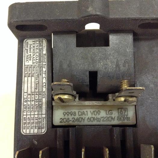 Used SQUARE D Contactor 8910-DPA43 #76027