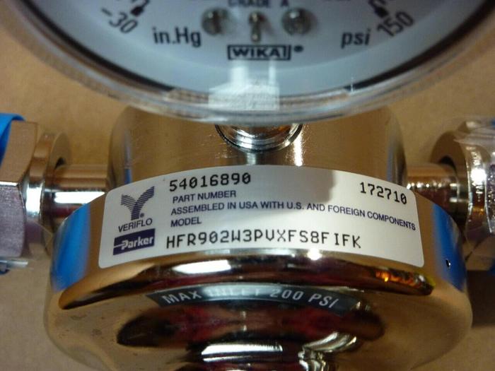 PARKER Regulator w/ Gauge HFR902W3PVXF8FIFK #39172