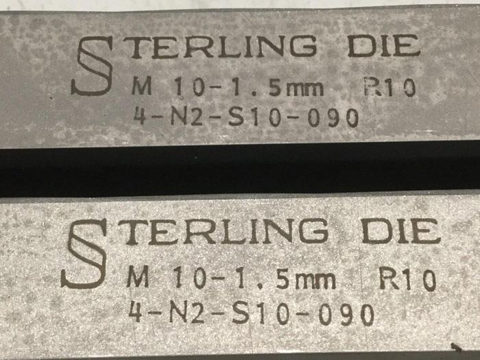STERLING DIE Boltmaker Die 2 Piece Set 4-N2-S10-090 #110133