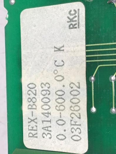 Used RKC Circuit Board REX-B820 #141615