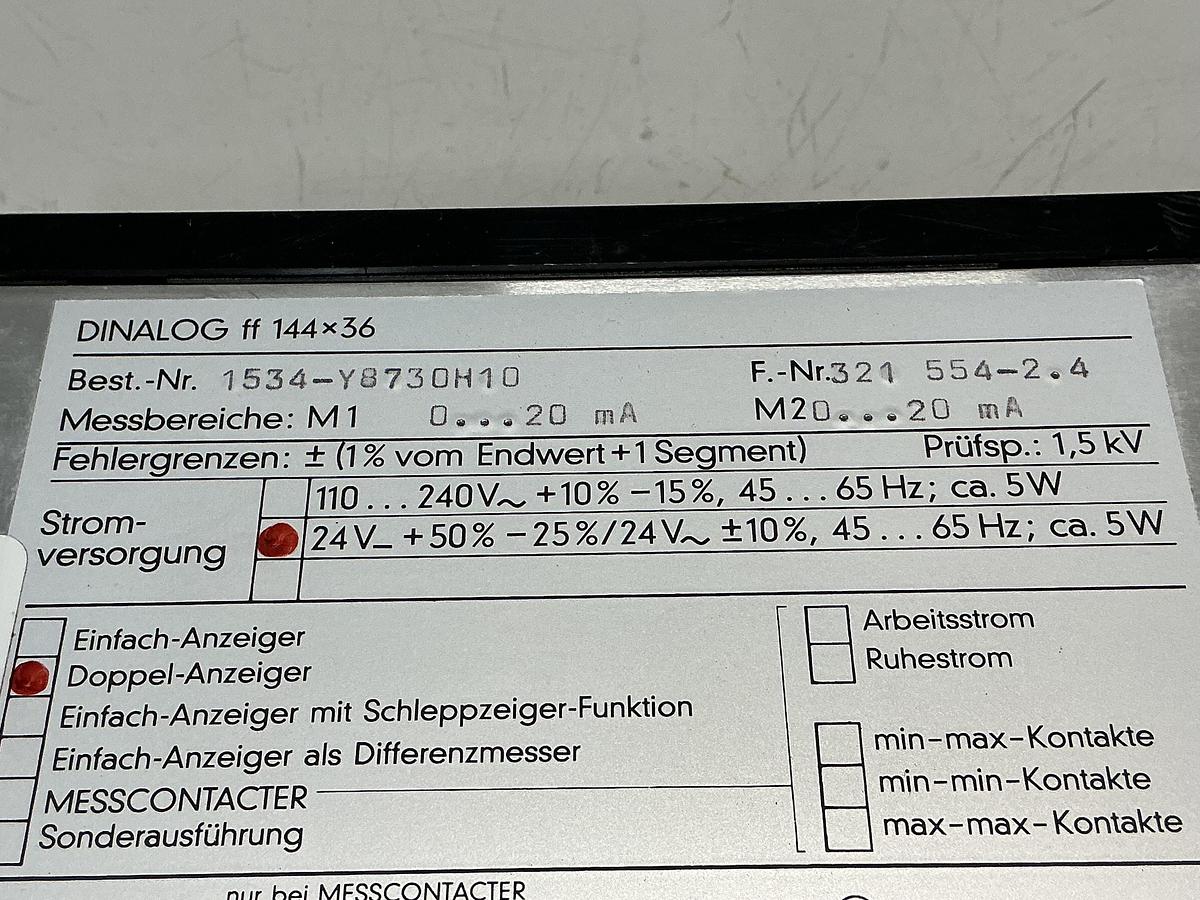 Used GOSSEN 1534-Y8730H10