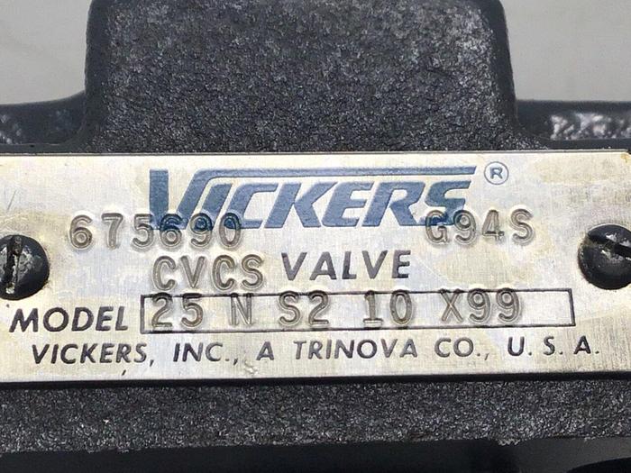Used VICKERS Valve CVCS25NS210X99 Used