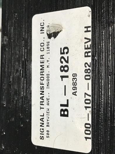 Used SIGNAL TRANSFORMER Transformer 100-107-082 REV H #113920
